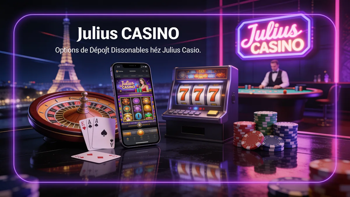 Options de Dépôt Disponibles chez Julius Casino pour les joueurs en France
